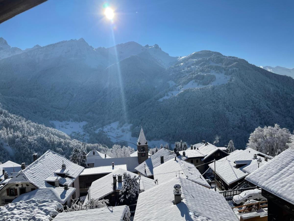 Chalet Rayon De Soleil Gryon Villars Eksteriør bilde