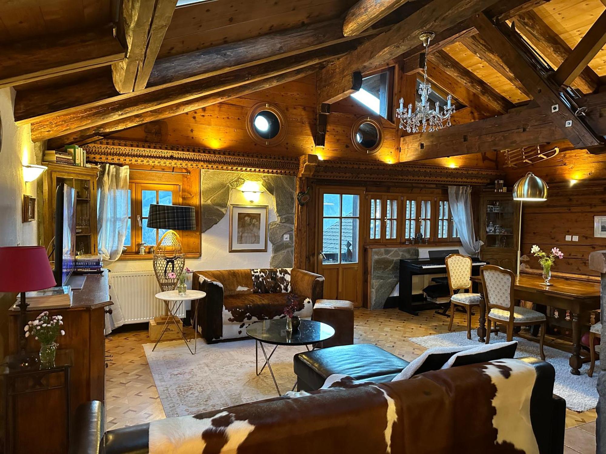Chalet Rayon De Soleil Gryon Villars Rom bilde