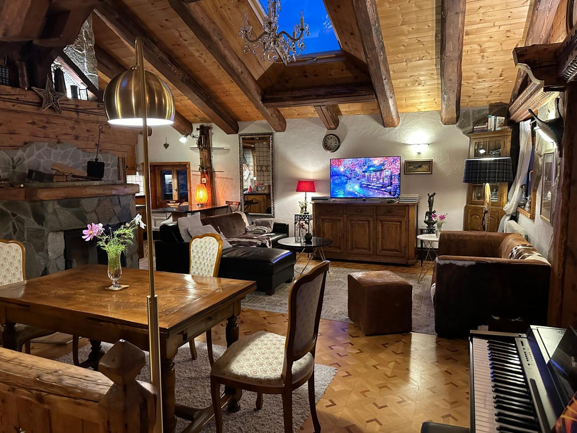 Chalet Rayon De Soleil Gryon Villars Rom bilde