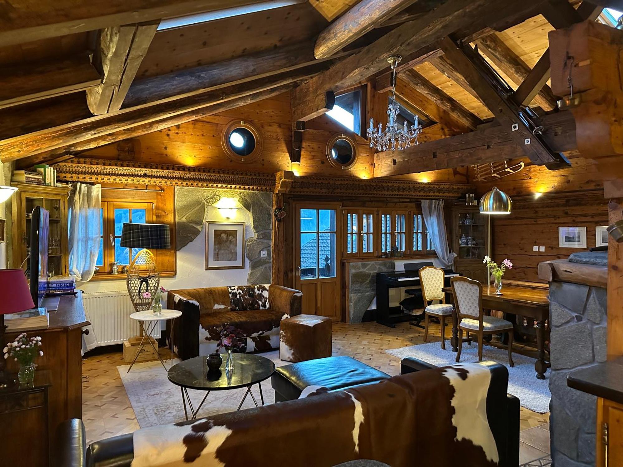 Chalet Rayon De Soleil Gryon Villars Rom bilde