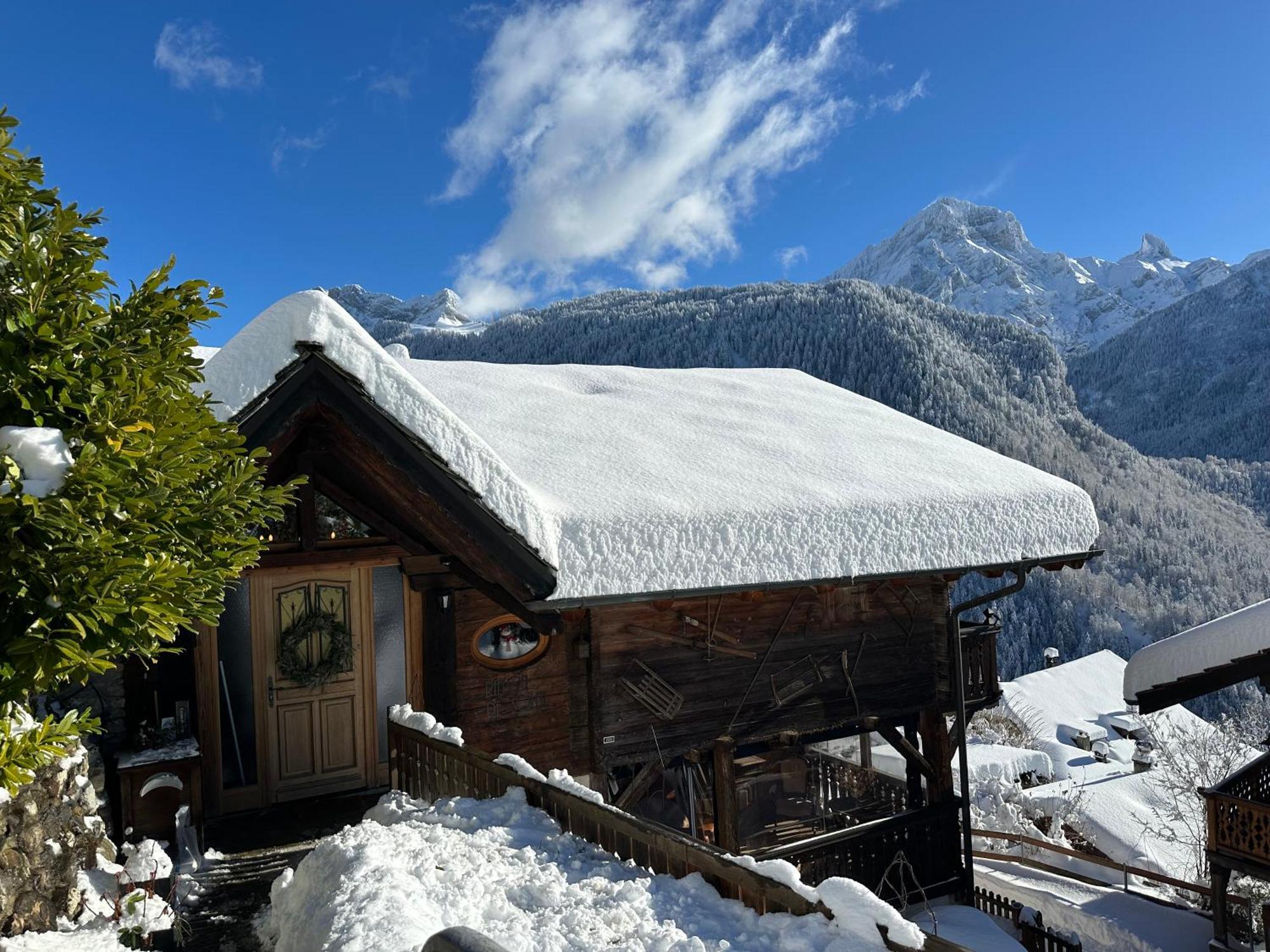 Chalet Rayon De Soleil Gryon Villars Eksteriør bilde